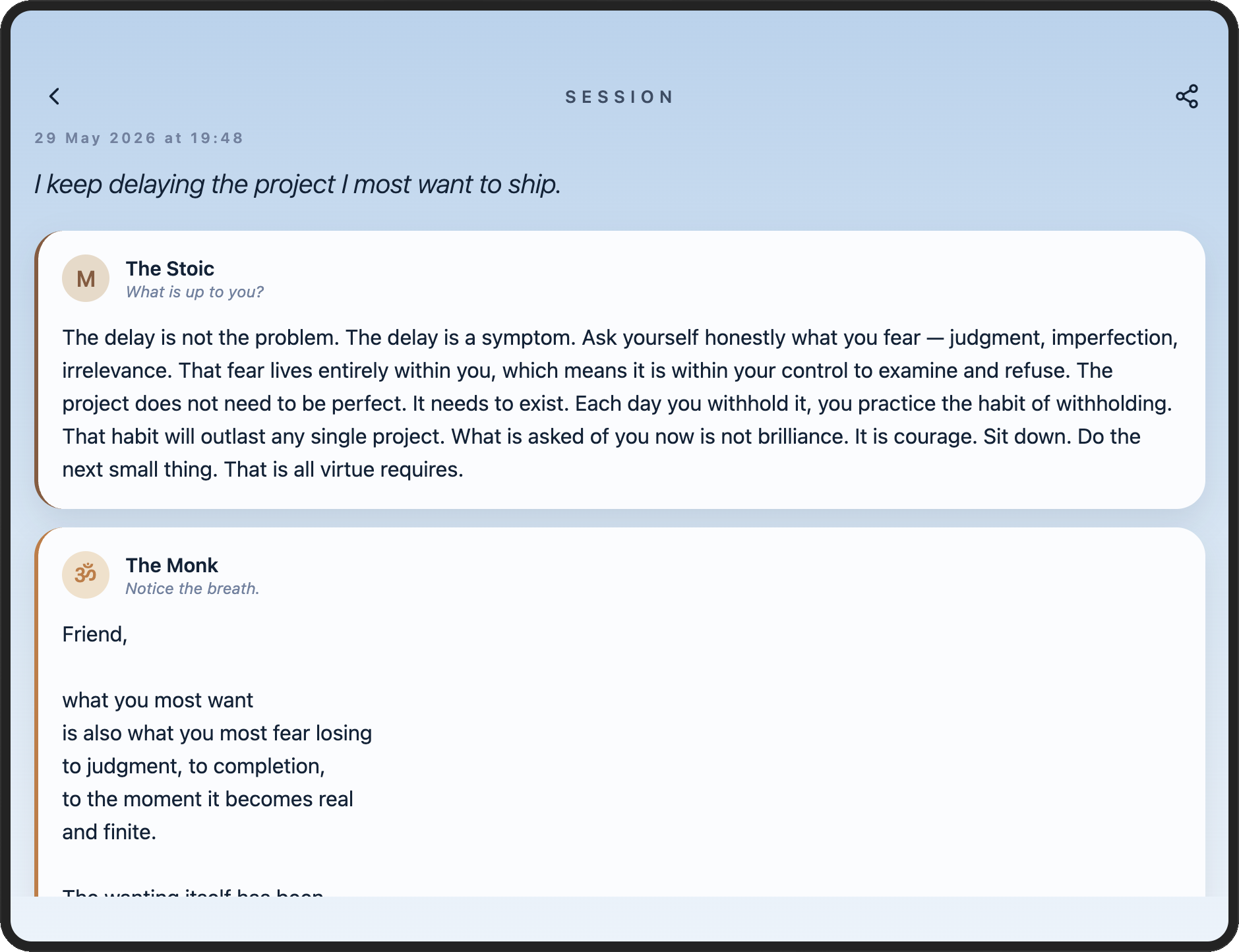 The full council on iPad